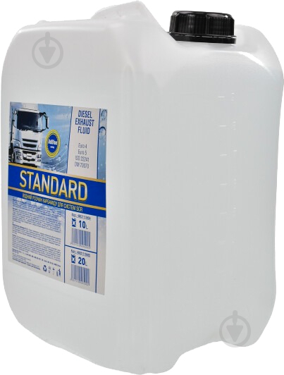 Рідина DK Adblue для систем SCR STANDARD 10 л (SCR 502095) мл - фото 2 Рідина DK Adblue для систем SCR STANDARD 10 л (SCR 502095) мл - фото 2
