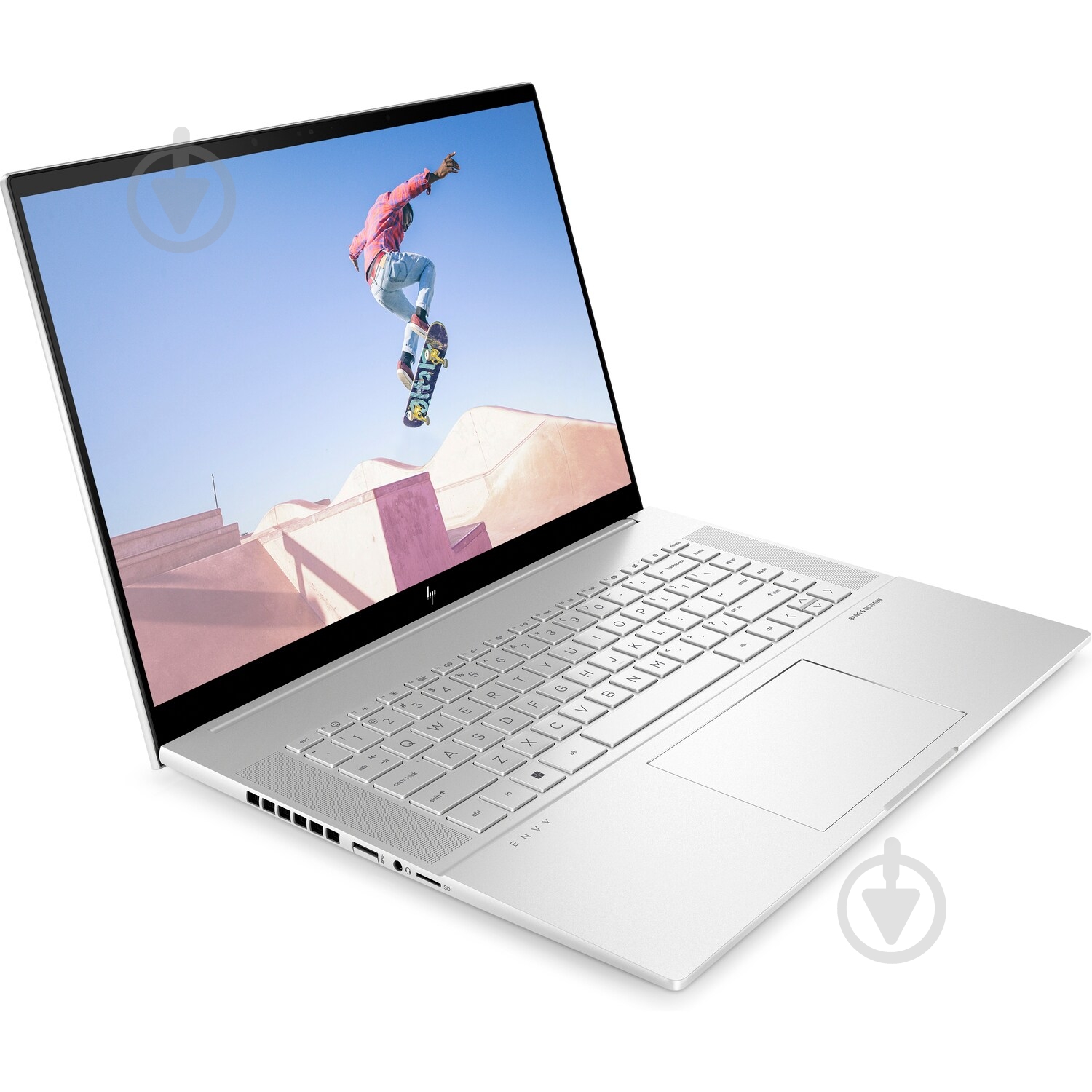 Ноутбук HP Envy 16-h1012ua 16" (8U6M5EA) silver - фото 2 Ноутбук HP Envy 16-h1012ua 16" (8U6M5EA) silver - фото 2