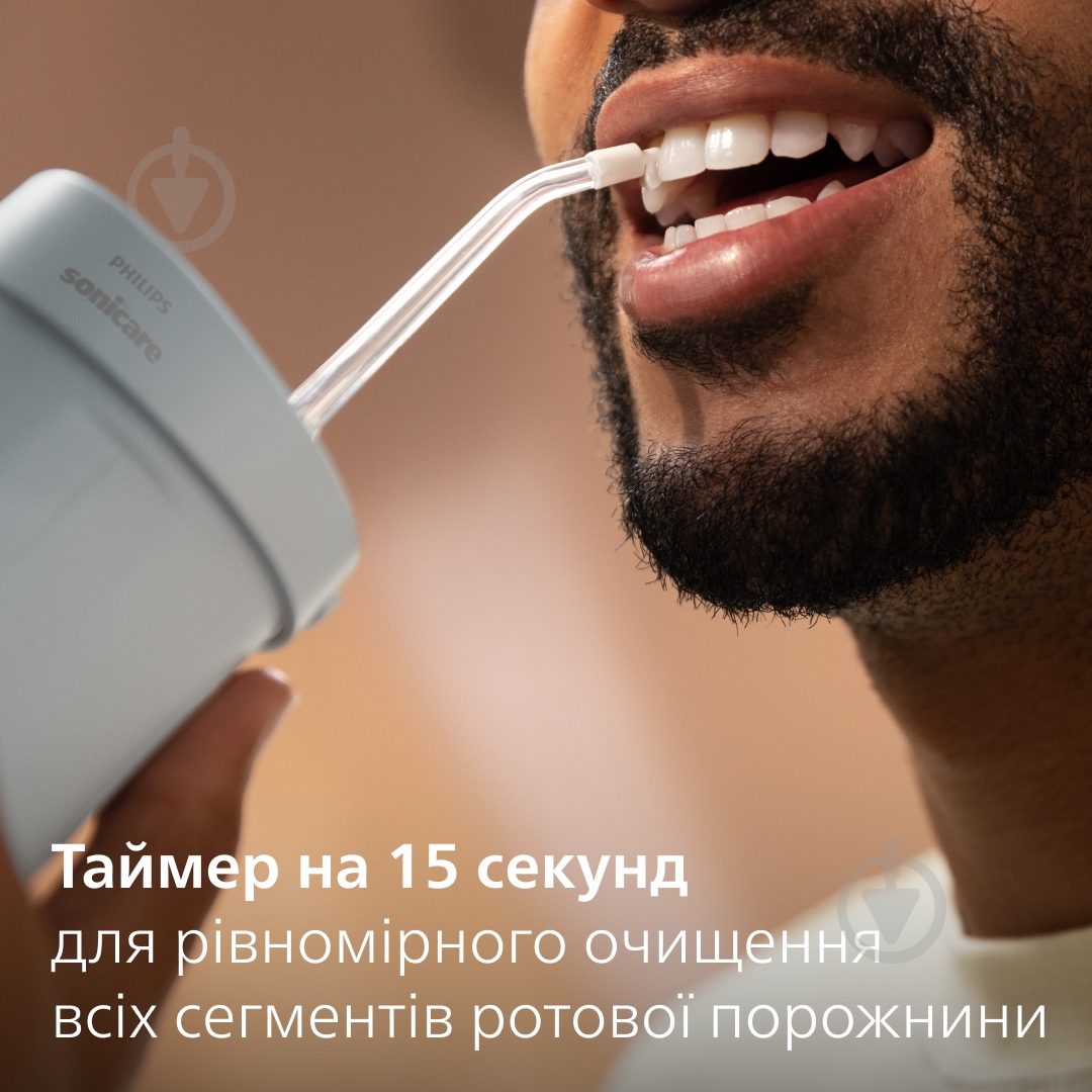 ВИТРИНА! Ирригатор Philips Sonicare HX3333/24 Compact Flosser 1000 - фото 8 ВИТРИНА! Ирригатор Philips Sonicare HX3333/24 Compact Flosser 1000 - фото 8