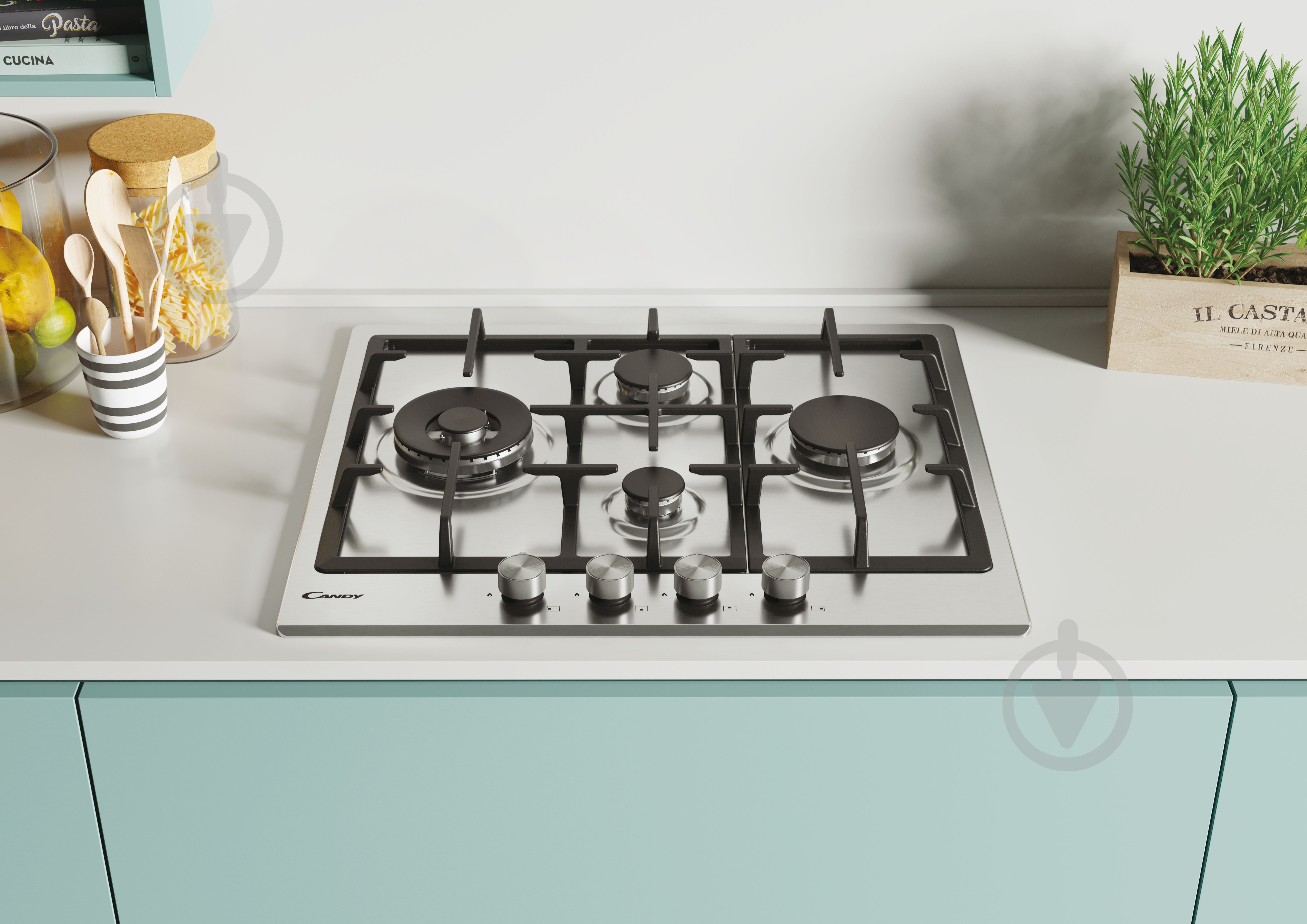 Варочная поверхность газовая Candy CHG 6 DWPX - фото 3 Варочная поверхность газовая Candy CHG 6 DWPX - фото 3