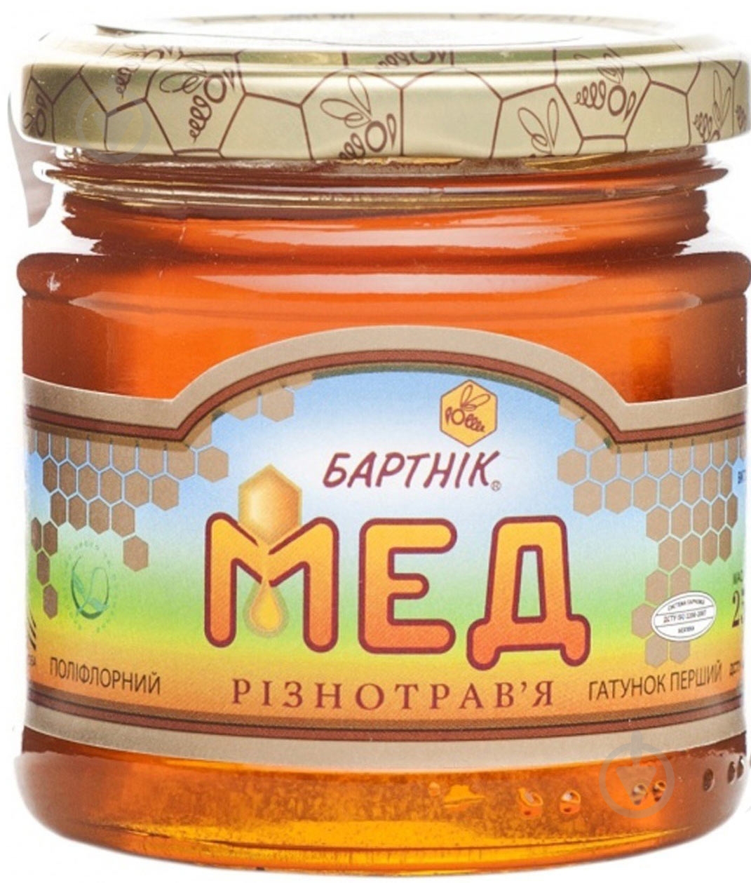 Мед Бартнік разнотравье 250 г - фото 1
