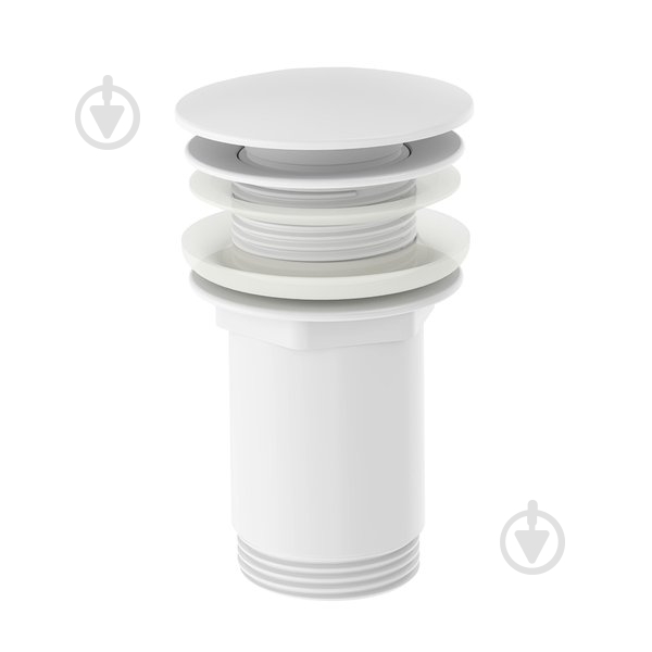 Ravak для умывальника CLICK-CLACK белый без перелива - фото 1 Ravak для умывальника CLICK-CLACK белый без перелива - фото 1