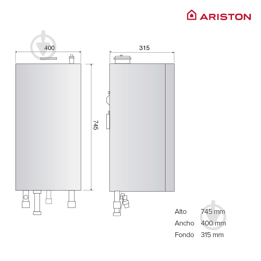 Конденсаційний котел Ariston MATIS CONDENS PLUS - фото 3 Конденсаційний котел Ariston MATIS CONDENS PLUS - фото 3