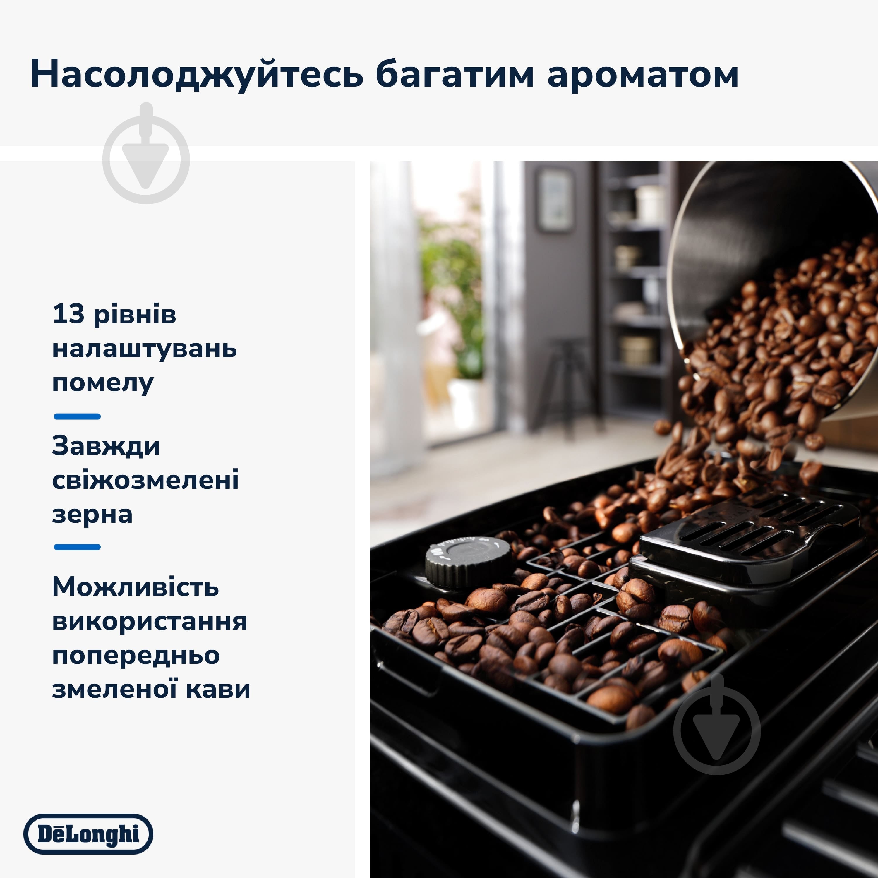ВИТРИНА! Кофемашина Delonghi Magnifica ECAM220.60.B Magnifica Start - фото 3 ВИТРИНА! Кофемашина Delonghi Magnifica ECAM220.60.B Magnifica Start - фото 3