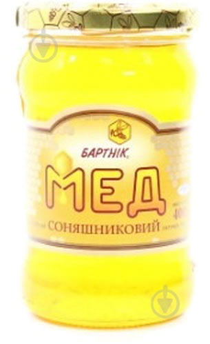 Мед Бартнік подсолнечный 400 г - фото 1 Мед Бартнік подсолнечный 400 г - фото 1