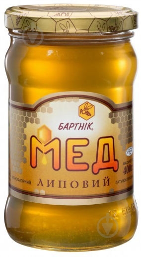 Мед Бартнік липовый 400 г - фото 1