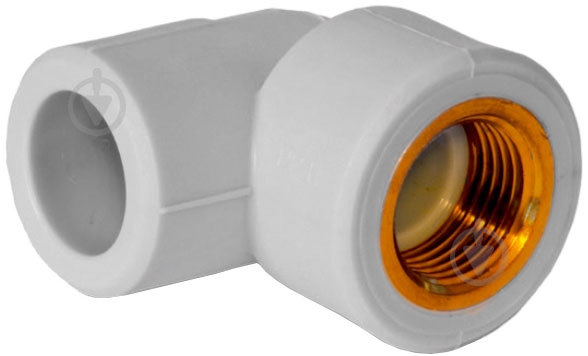 Колено внутренняя Prawtech PP-R d25х1/2" - фото 1 Колено внутренняя Prawtech PP-R d25х1/2" - фото 1