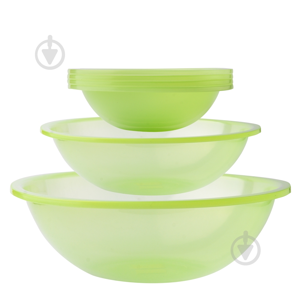 Набор салатников Sagad SA. 181 Green - фото 1