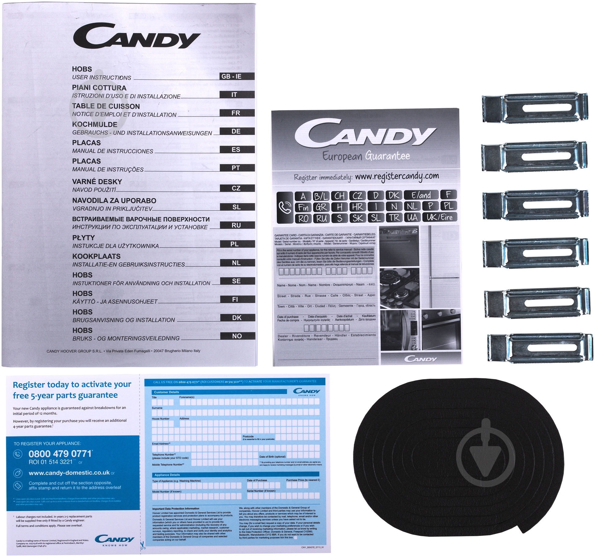 Варочная поверхность электрическая Candy CH 64 C - фото 7