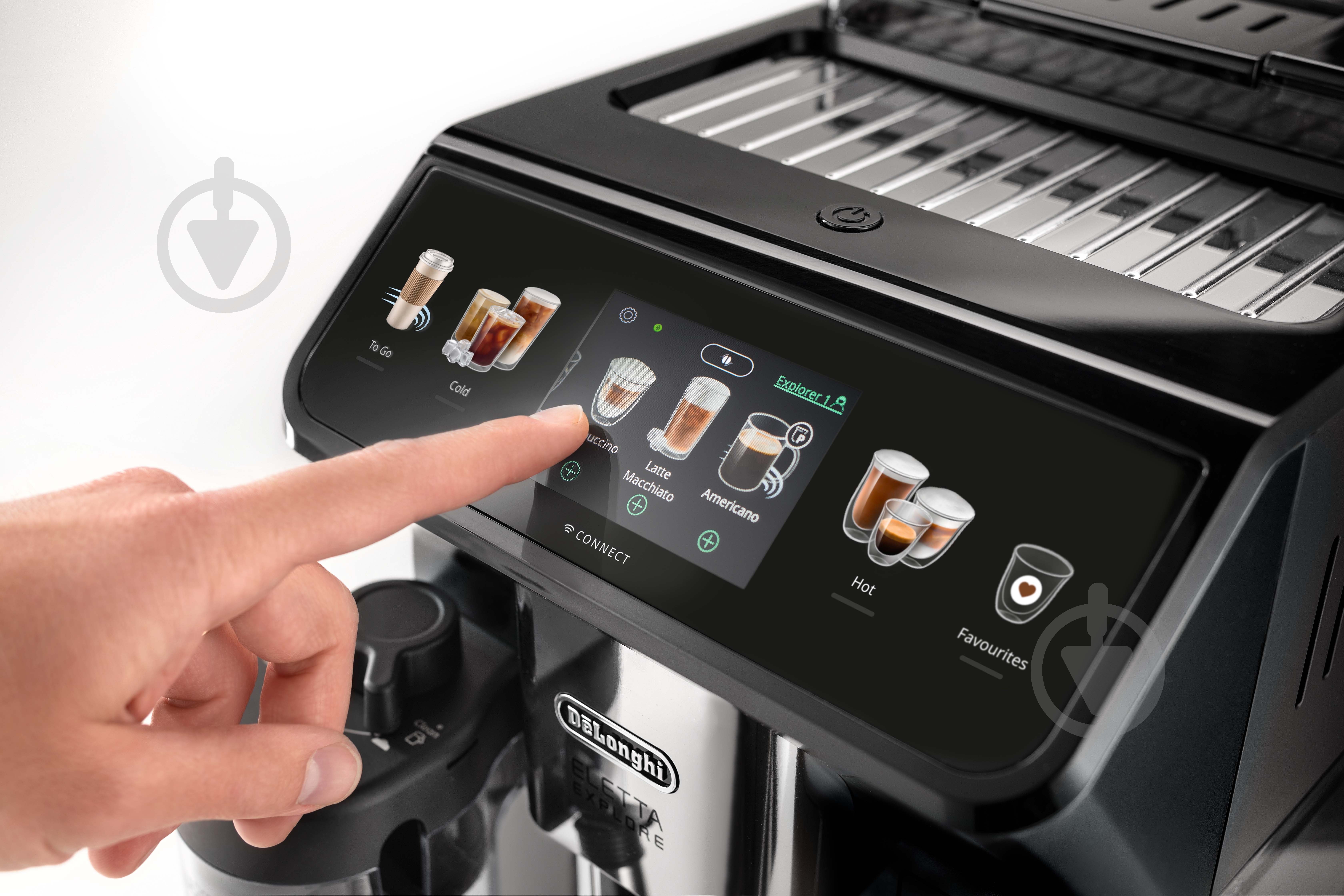 ВІТРИНА! Кавомашина Delonghi ECAM450.65.G Eletta Explore - фото 12 ВІТРИНА! Кавомашина Delonghi ECAM450.65.G Eletta Explore - фото 12