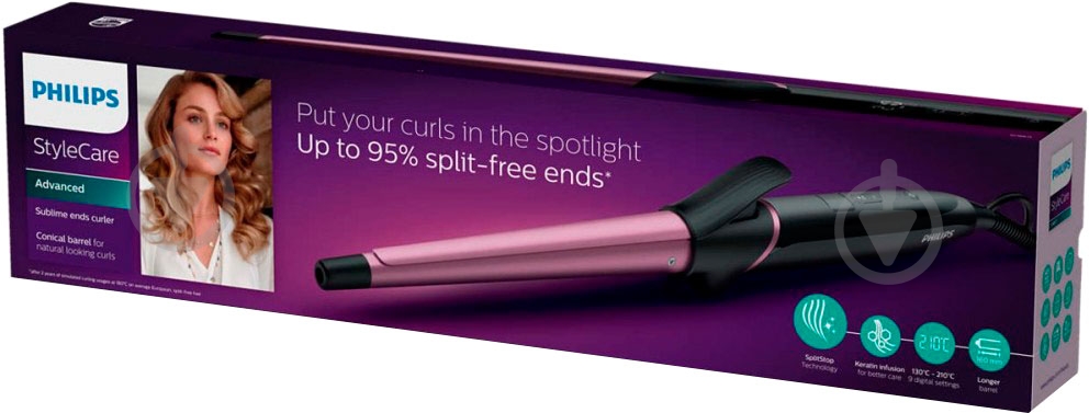 Плойка-щипцы Philips StyleCare BHB871/00 - фото 5