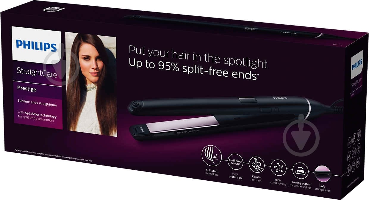Випрямляч для волосся Philips StraightCare Essential BHS677/00 - фото 6