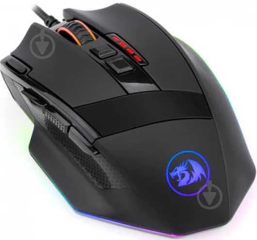 Миша Redragon Sniper M801-RGB black (77608) - фото 3