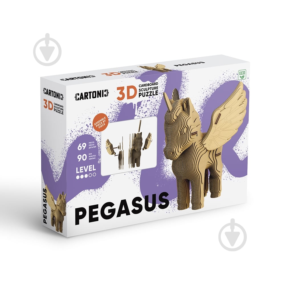 Конструктор картонный Cartonic 3D Puzzle PEGASUS CARTPEGAS - фото 2