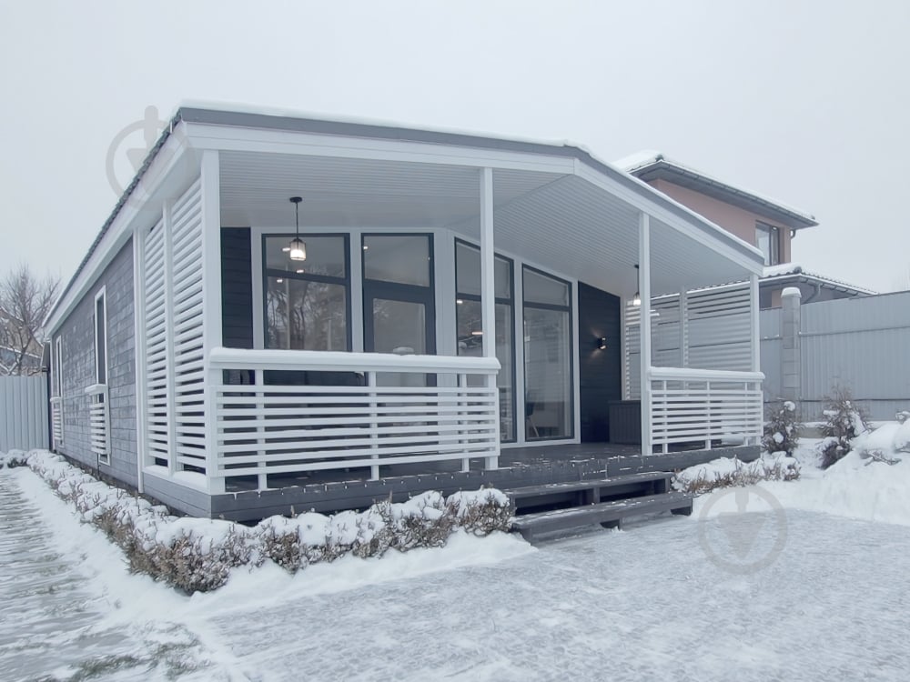 Модульный дом деревянный MODEL72 72 м² (два модуля) - фото 2