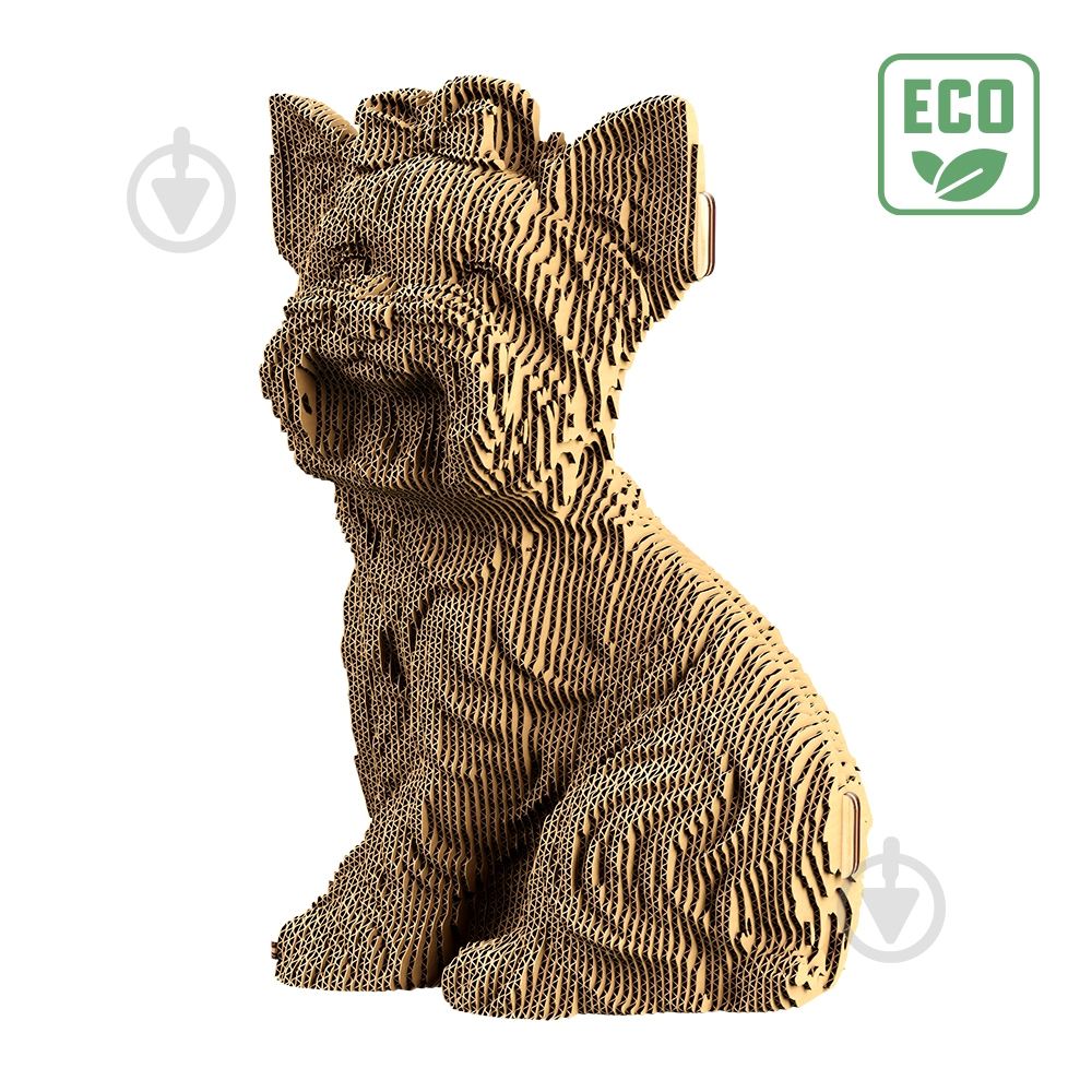 Конструктор картонный Cartonic 3D Puzzle YORKSHIRE TERRIER CARTYORK - фото 4