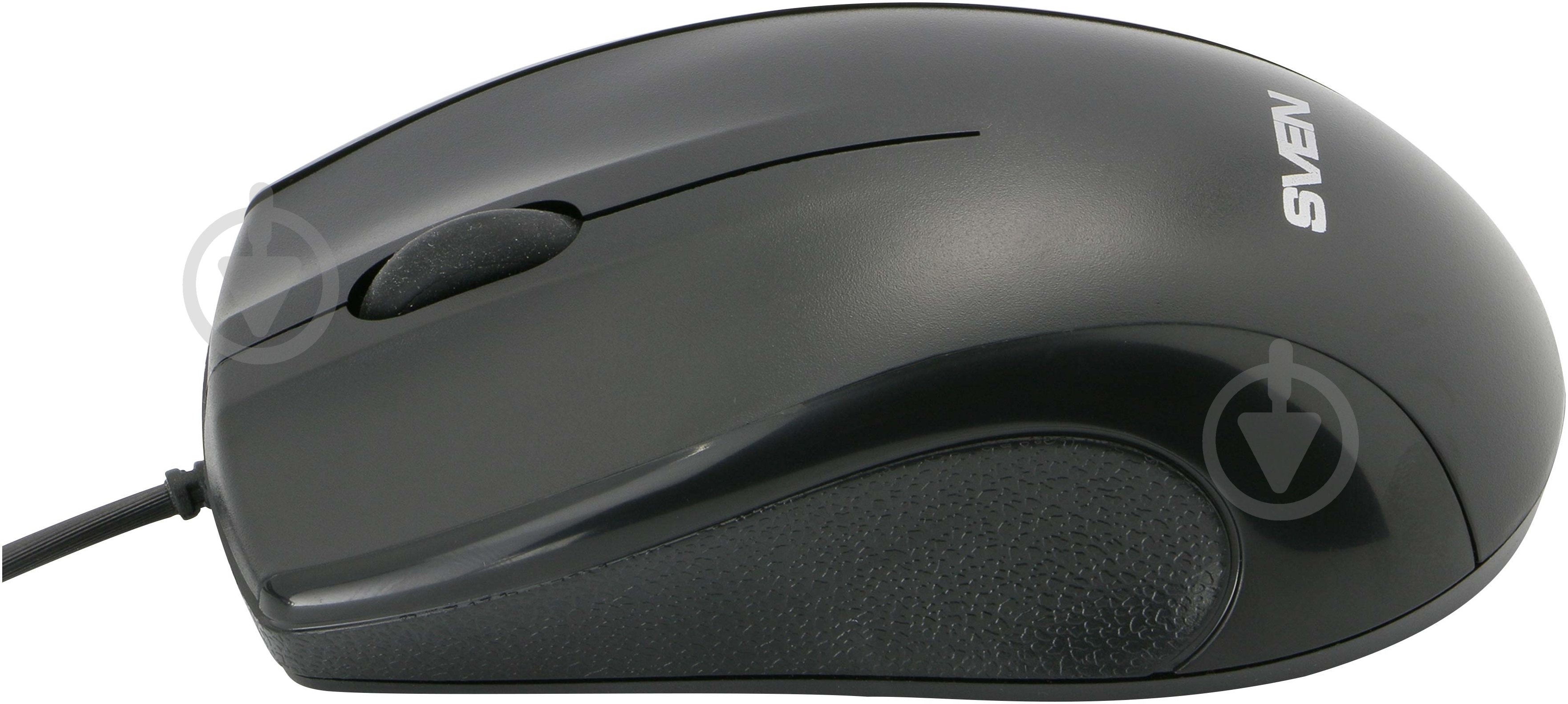 Мышь Sven RX-150 USB+PS/2 black - фото 2