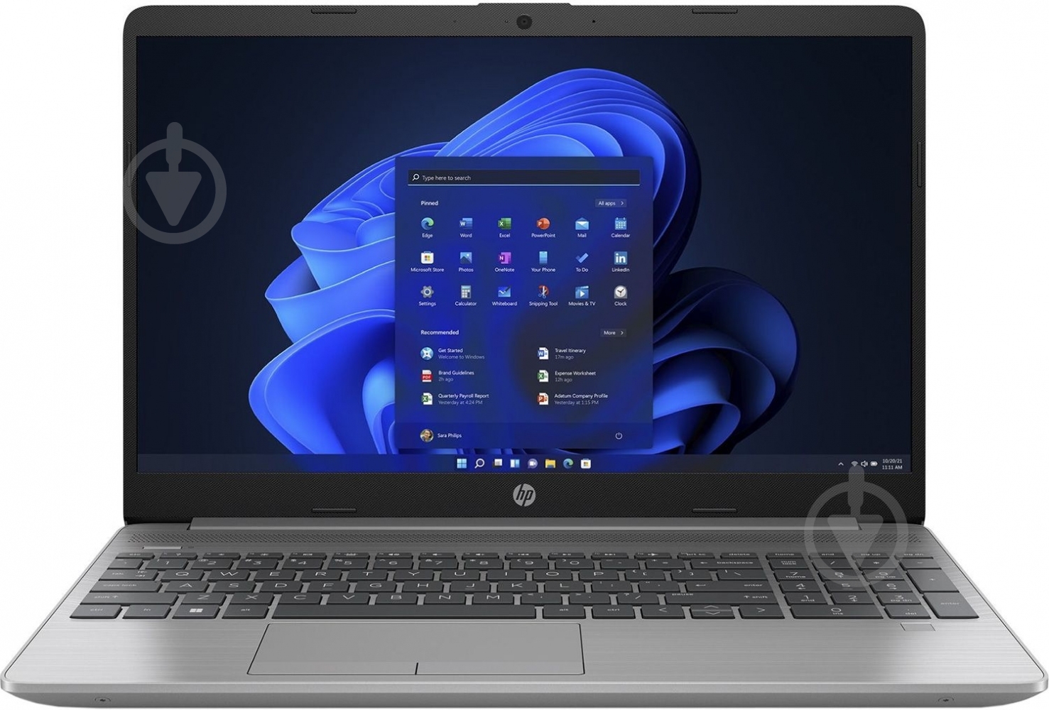 Ноутбук HP 250 G9 15,6" (8D453ES) gray - фото 1