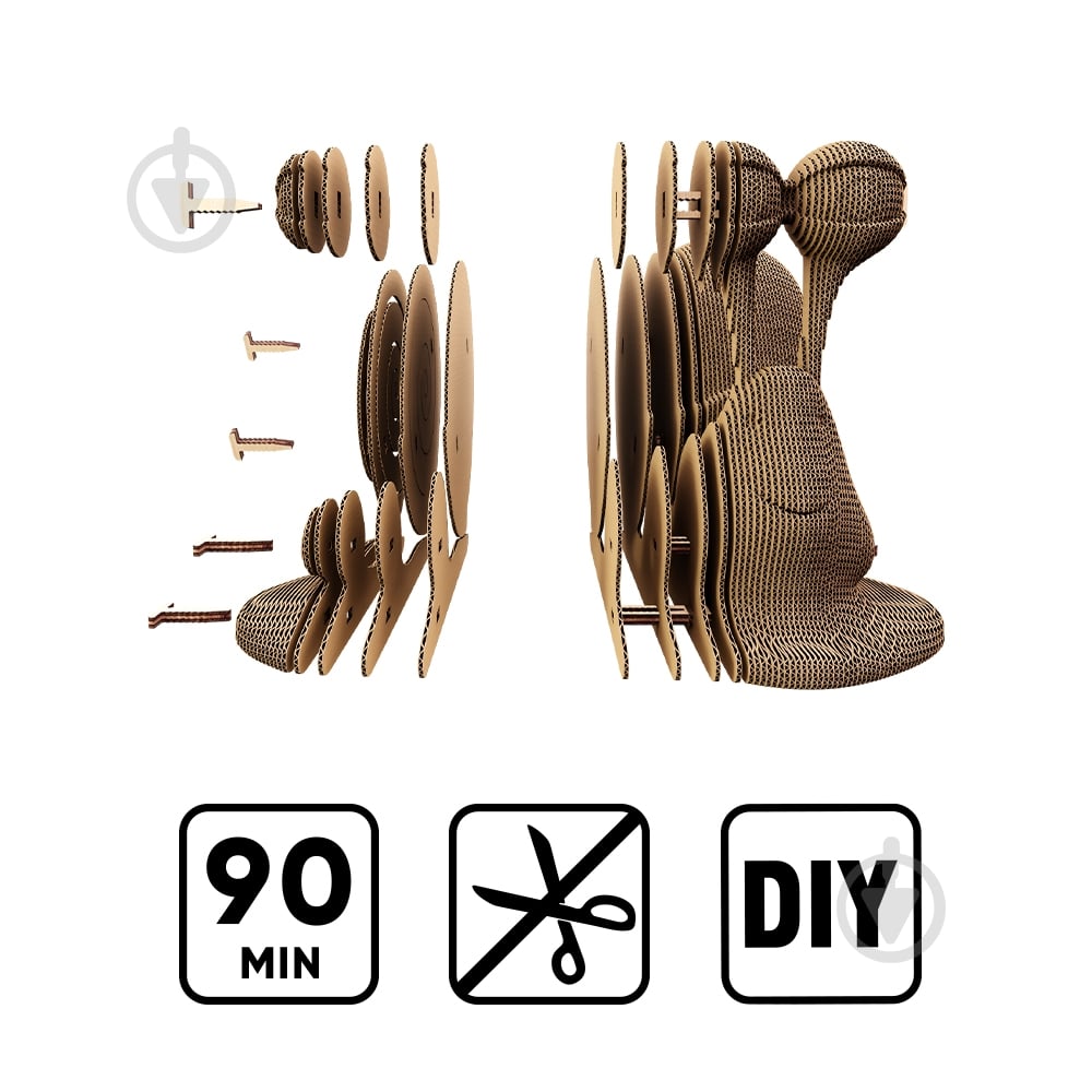 Конструктор картонный Cartonic 3D Puzzle SNAIL CARTSNAIL - фото 4