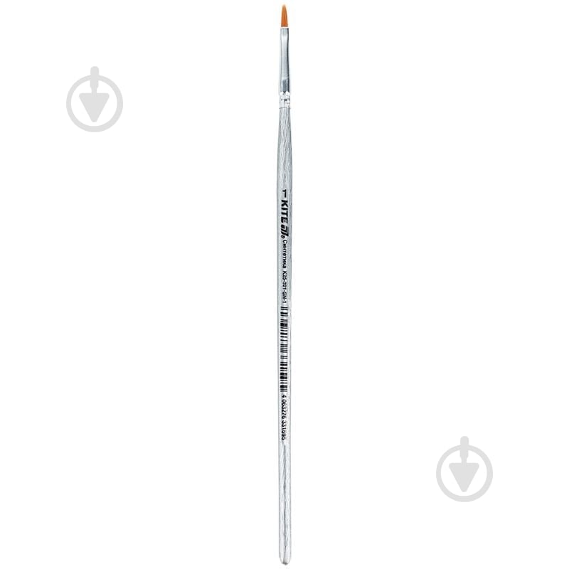 Кисть плоская синтетика №1 K25-321-SN-1 KITE - фото 1