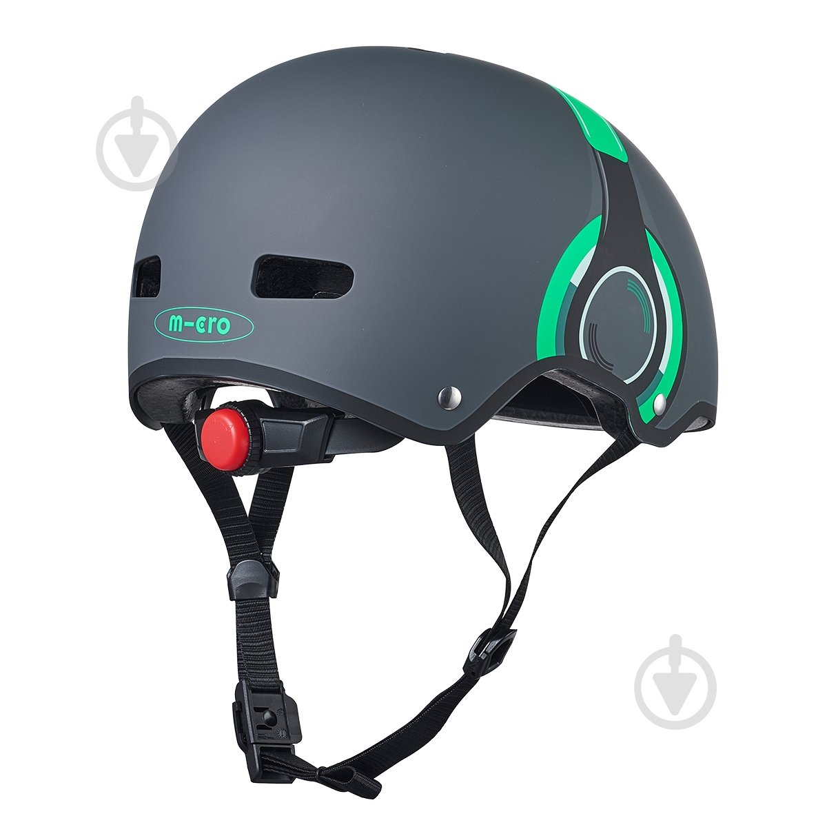 Шлем защитный Micro зеленый 52-56 см (AC2111BX) - фото 3