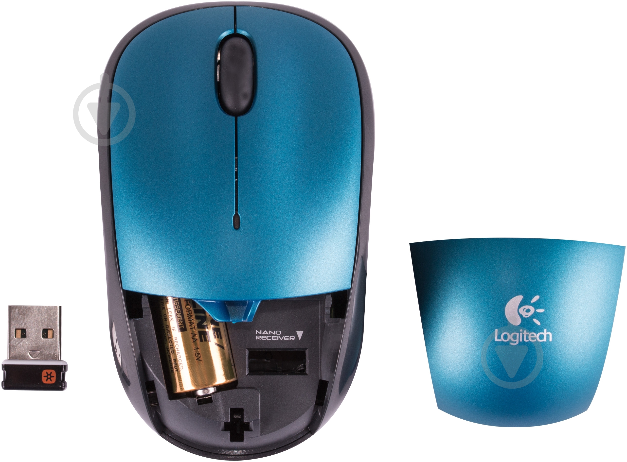Мышь Logitech Wireless M215 (910-003164) blue - фото 4