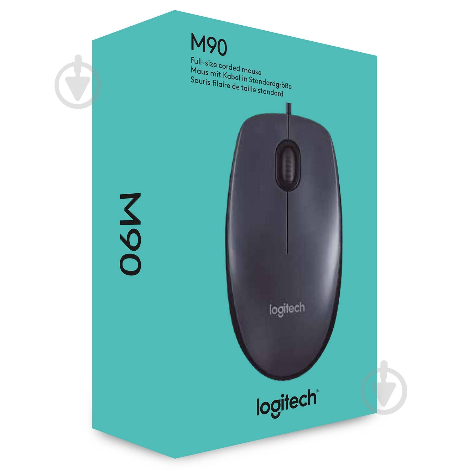 Миша Logitech M90 grey (910-001794) - фото 6