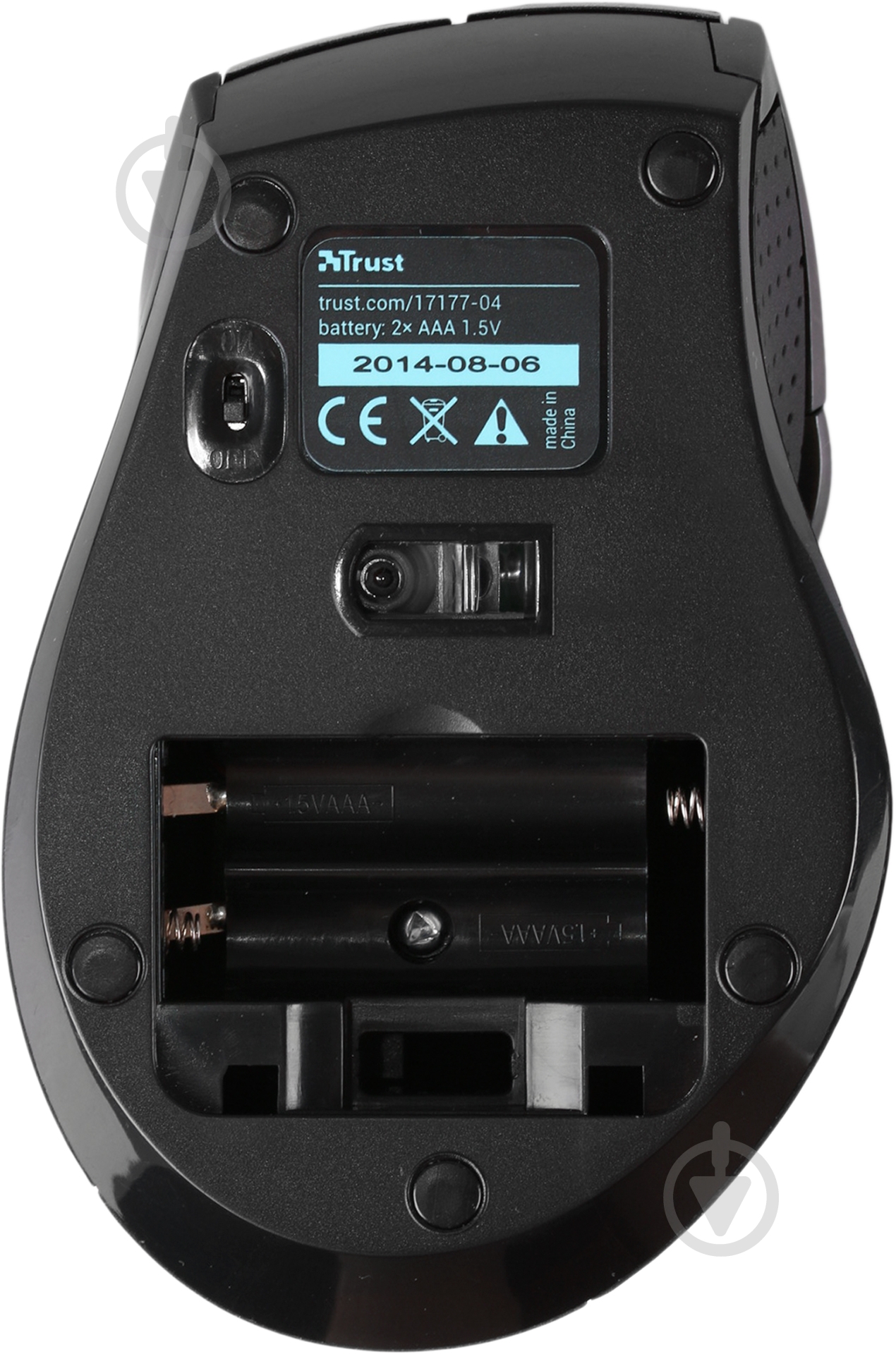 Мышь Trust Maxtrack Mini BlueSpot black (5843940) - фото 4