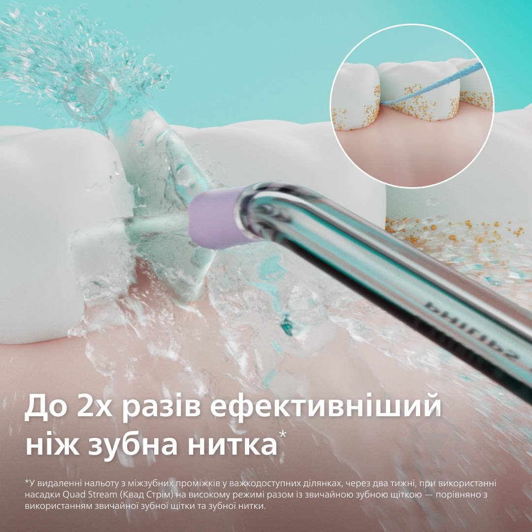 ВИТРИНА! Ирригатор Philips Sonicare HX3826/31 Power Flosser 3000 - фото 7