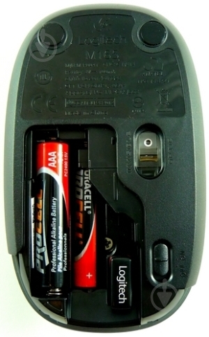 Мышь Logitech Wireless Mouse M165 (910-004110) black - фото 2