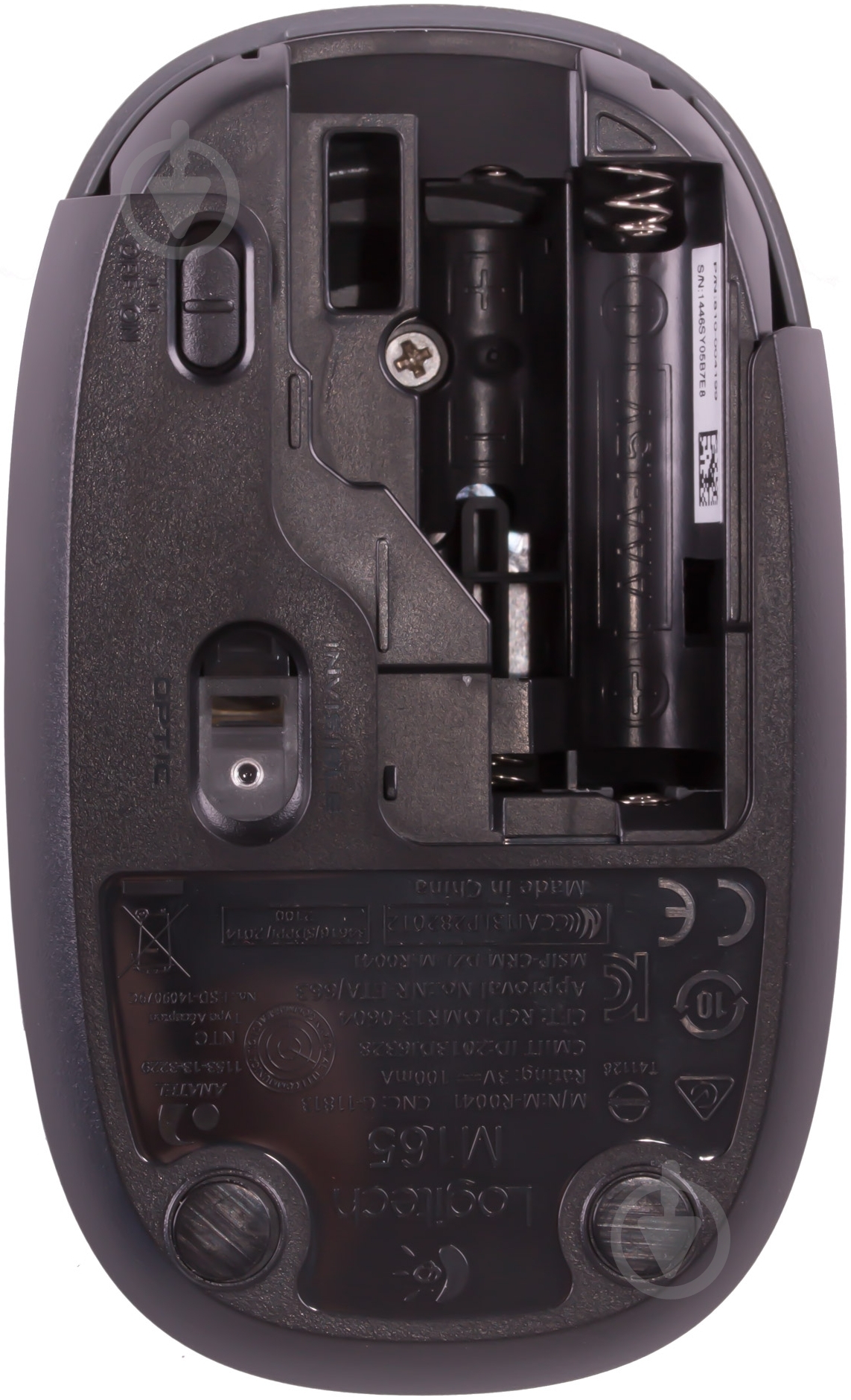 Мышь Logitech Wireless Mouse M165 (910-004110) black - фото 3