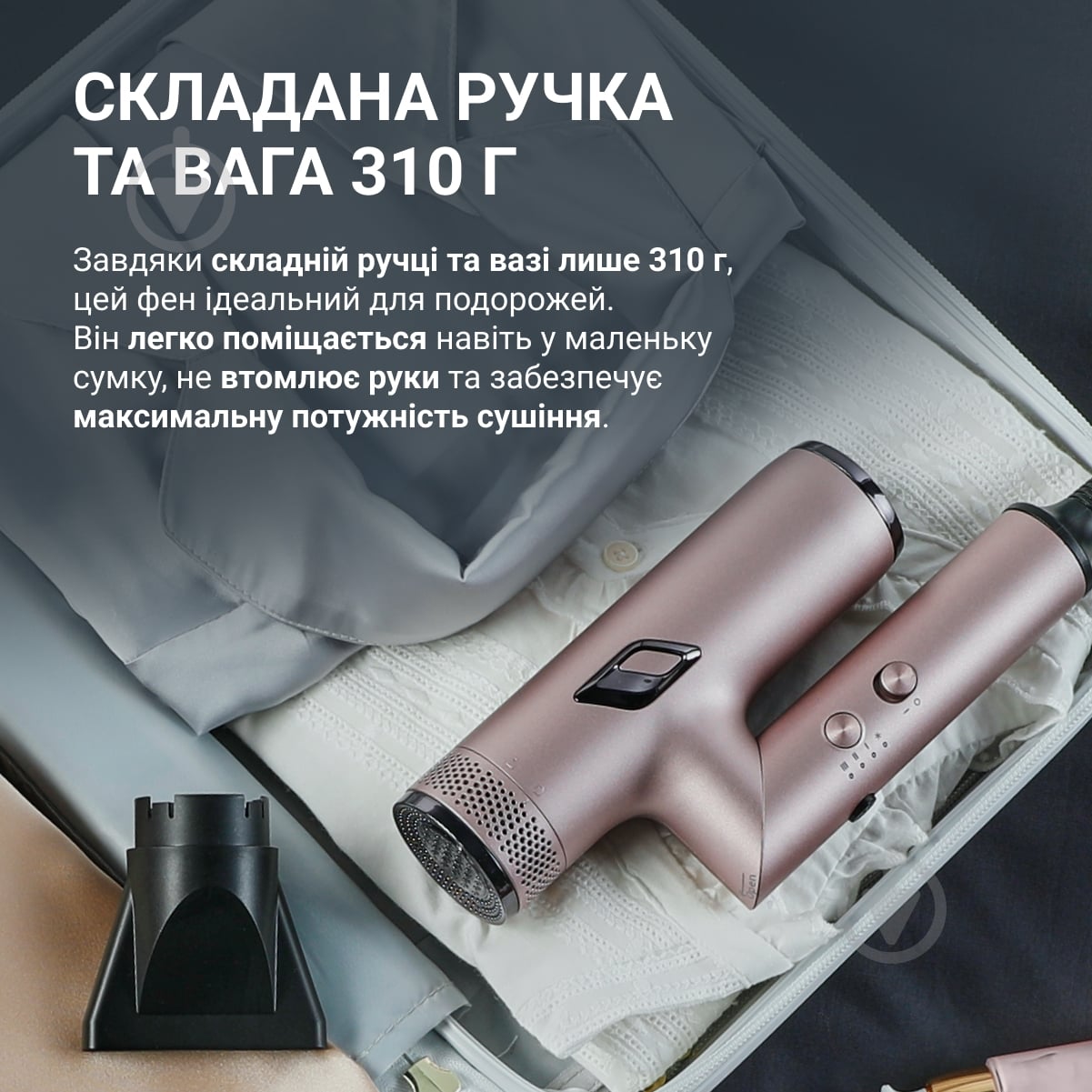 ВИТРИНА! Фен Rowenta Nano Foldable HY8530E0 - фото 6 ВИТРИНА! Фен Rowenta Nano Foldable HY8530E0 - фото 6