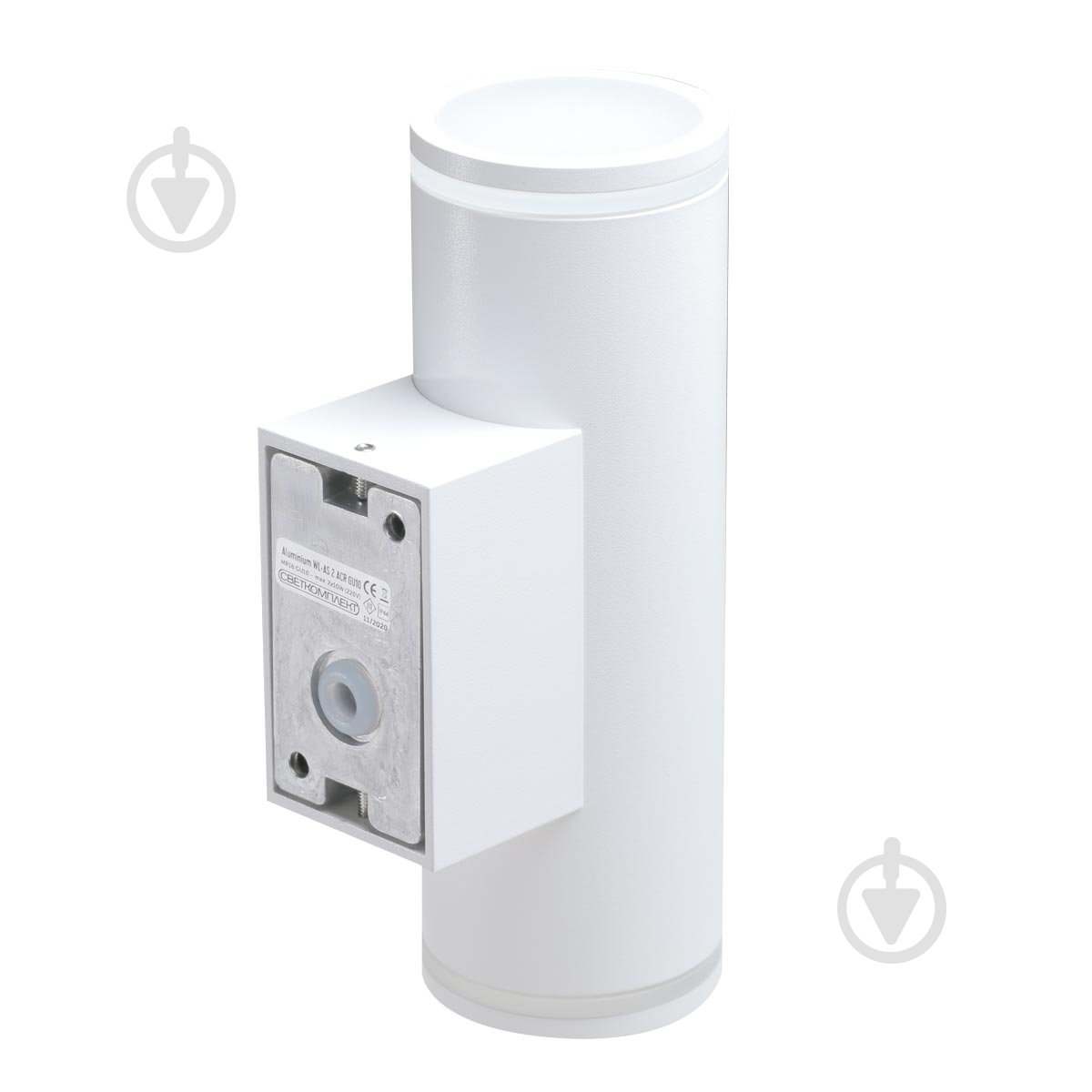 Подсветка декоративная Светкомплект Aluminium WL-AS 2 ACR 2x10 Вт GU10 белый - фото 6