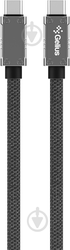 Кабель Gelius PowerFlex GP-UCN005 Type-C to Type-C (240W) 1,2 м black (00000096541) - фото 1