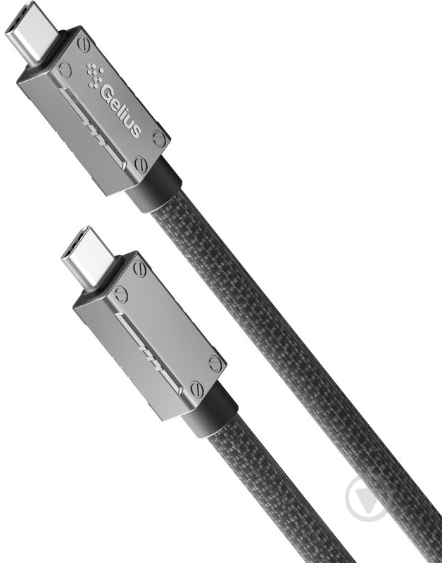 Кабель Gelius PowerFlex GP-UCN005 Type-C to Type-C (240W) 1,2 м black (00000096541) - фото 3