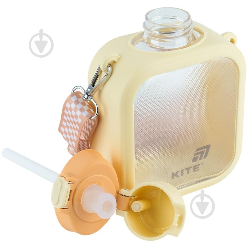 Бутылка для воды KITE 700 мл желтая K25-1237-1 желтая - фото 4