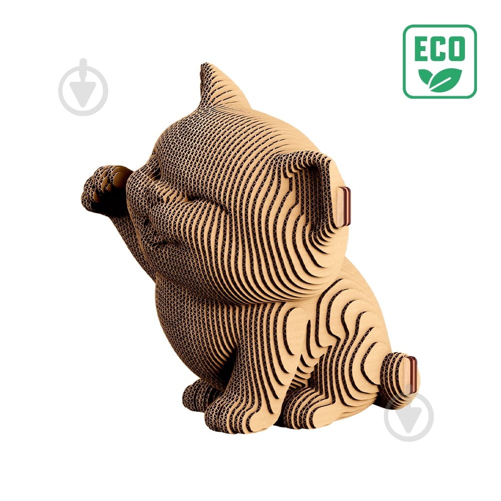 Конструктор картонний Cartonic 3D Puzzle MANEKI KITTEN CARTMNMANE - фото 4