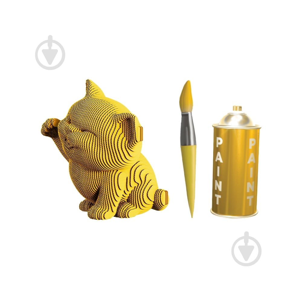 Конструктор картонний Cartonic 3D Puzzle MANEKI KITTEN CARTMNMANE - фото 6