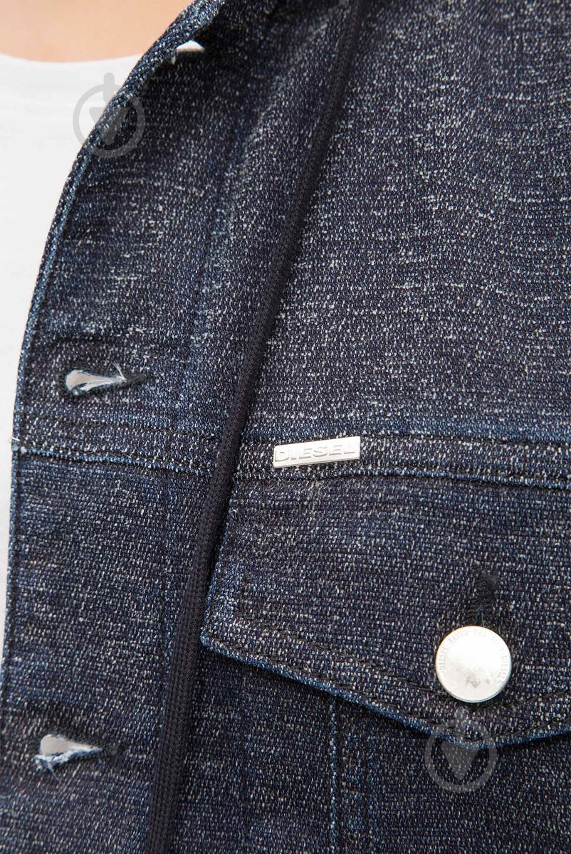 Ветровка женская демисезонная Diesel LEISY-NE GIACCA 00S59L 0685Z-1 р.XS синяя - фото 4 Ветровка женская демисезонная Diesel LEISY-NE GIACCA 00S59L 0685Z-1 р.XS синяя - фото 4