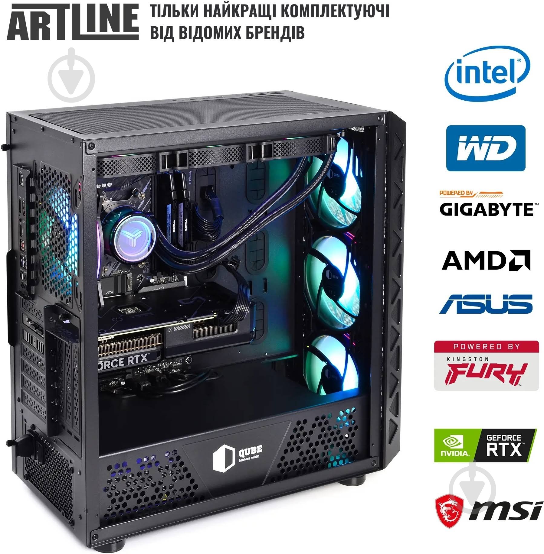Компьютер Artline Gaming X98 (X98v88) black - фото 8