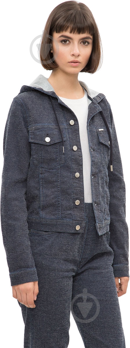 Ветровка женская демисезонная Diesel LEISY-NE GIACCA 00S59L 0685Z-1 р.XXS синяя - фото 2