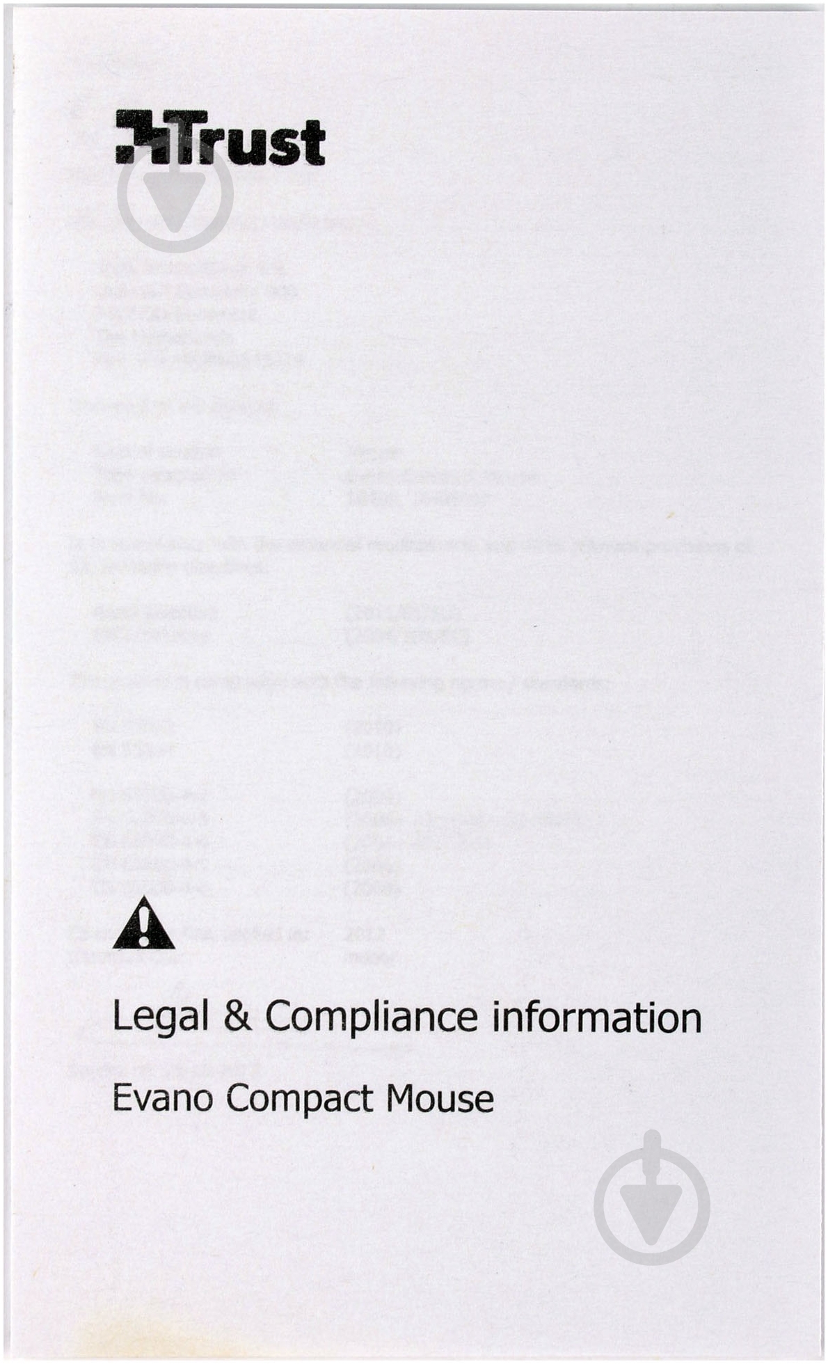 Мышь Trust Evano Compact Mouse (16489) grey (16489) - фото 5