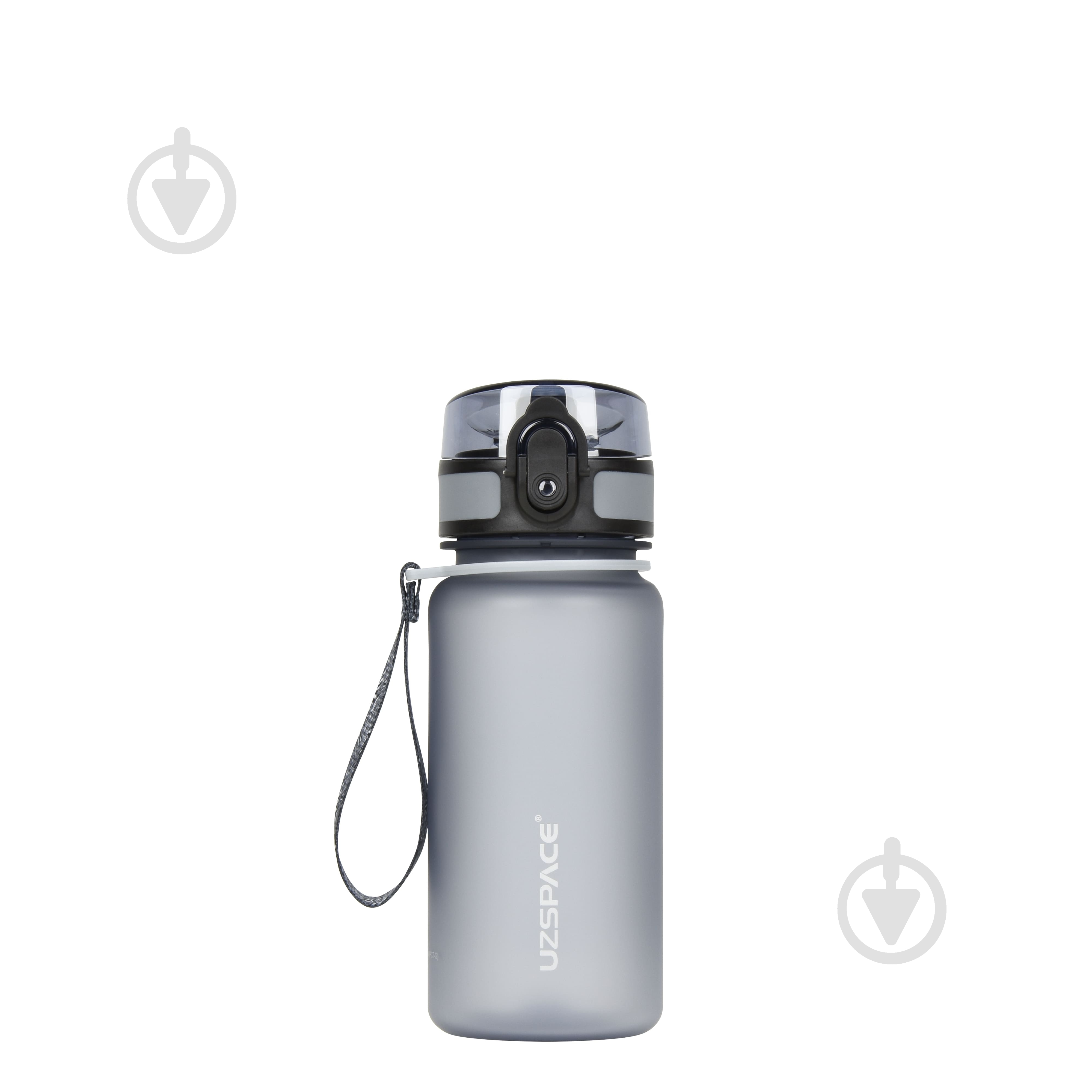 Бутылка Uzspace 350 мл серый - фото 1