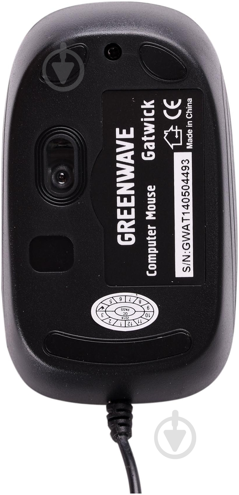 Мышь Greenwave Gatwick (R0004688) black/green - фото 3 Мышь Greenwave Gatwick (R0004688) black/green - фото 3