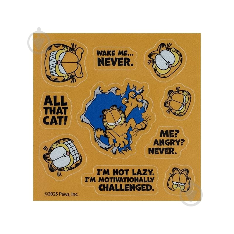 Набір стікерів світловідбивних KITE для твердих поверхонь Garfield GF25-115 - фото 2 Набір стікерів світловідбивних KITE для твердих поверхонь Garfield GF25-115 - фото 2