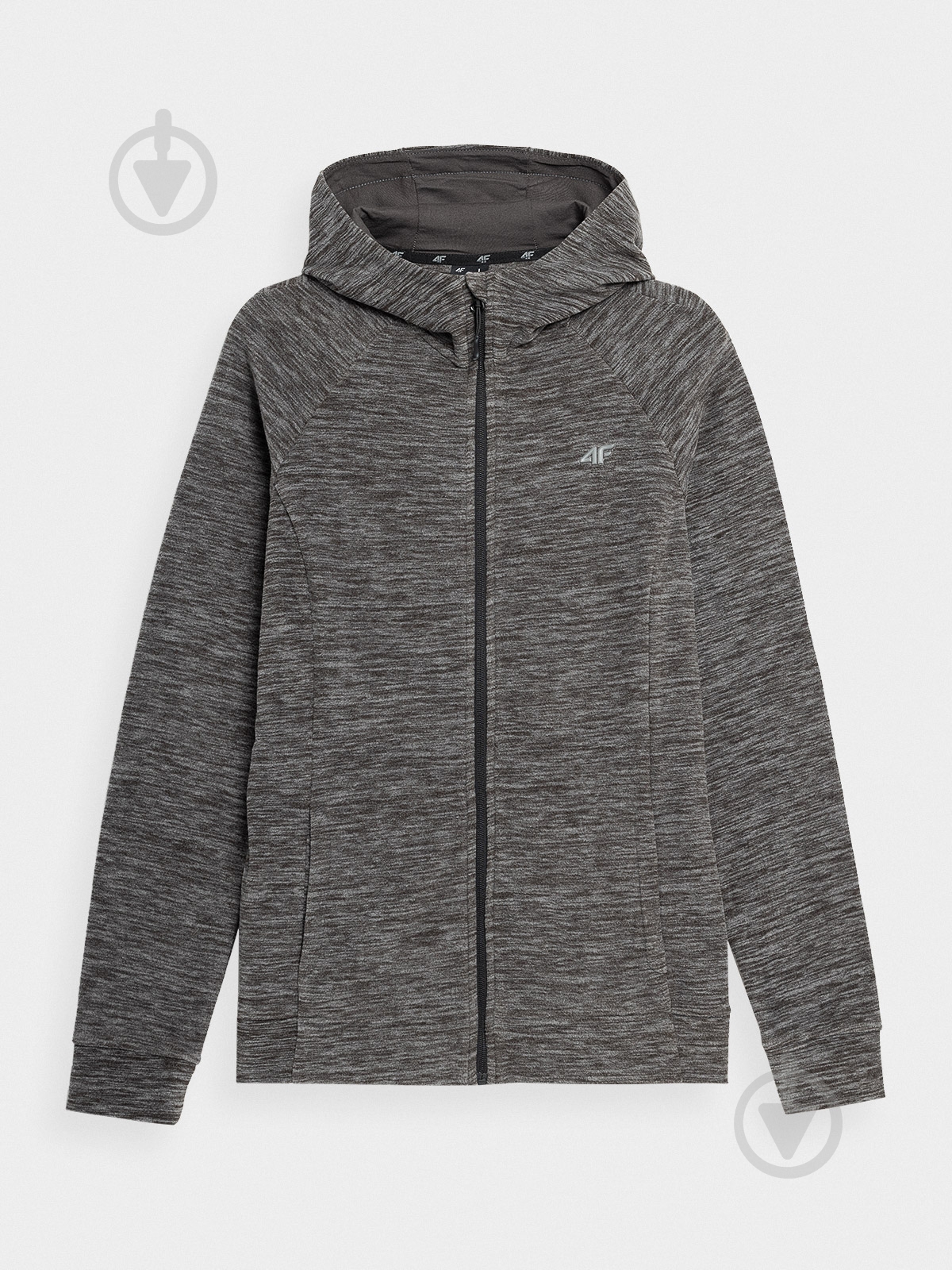 Джемпер 4F 4FSS23TFLEF050-24M р. S серый - фото 2 Джемпер 4F 4FSS23TFLEF050-24M р. S серый - фото 2