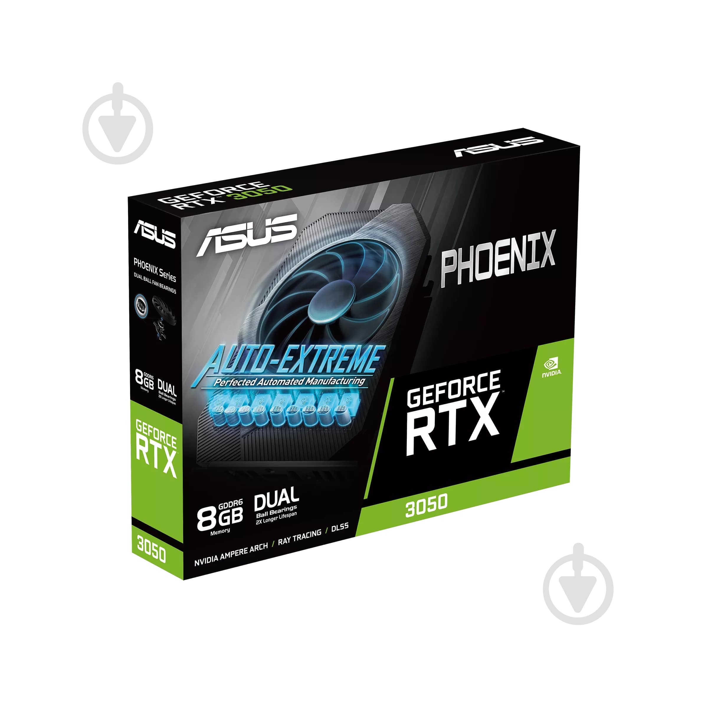Видеокарта Asus GeForce RTX 3050 PH-RTX3050-8G-V2 8GB GDDR6 128bit (90YV0GH8-M0NA00) - фото 9 Видеокарта Asus GeForce RTX 3050 PH-RTX3050-8G-V2 8GB GDDR6 128bit (90YV0GH8-M0NA00) - фото 9