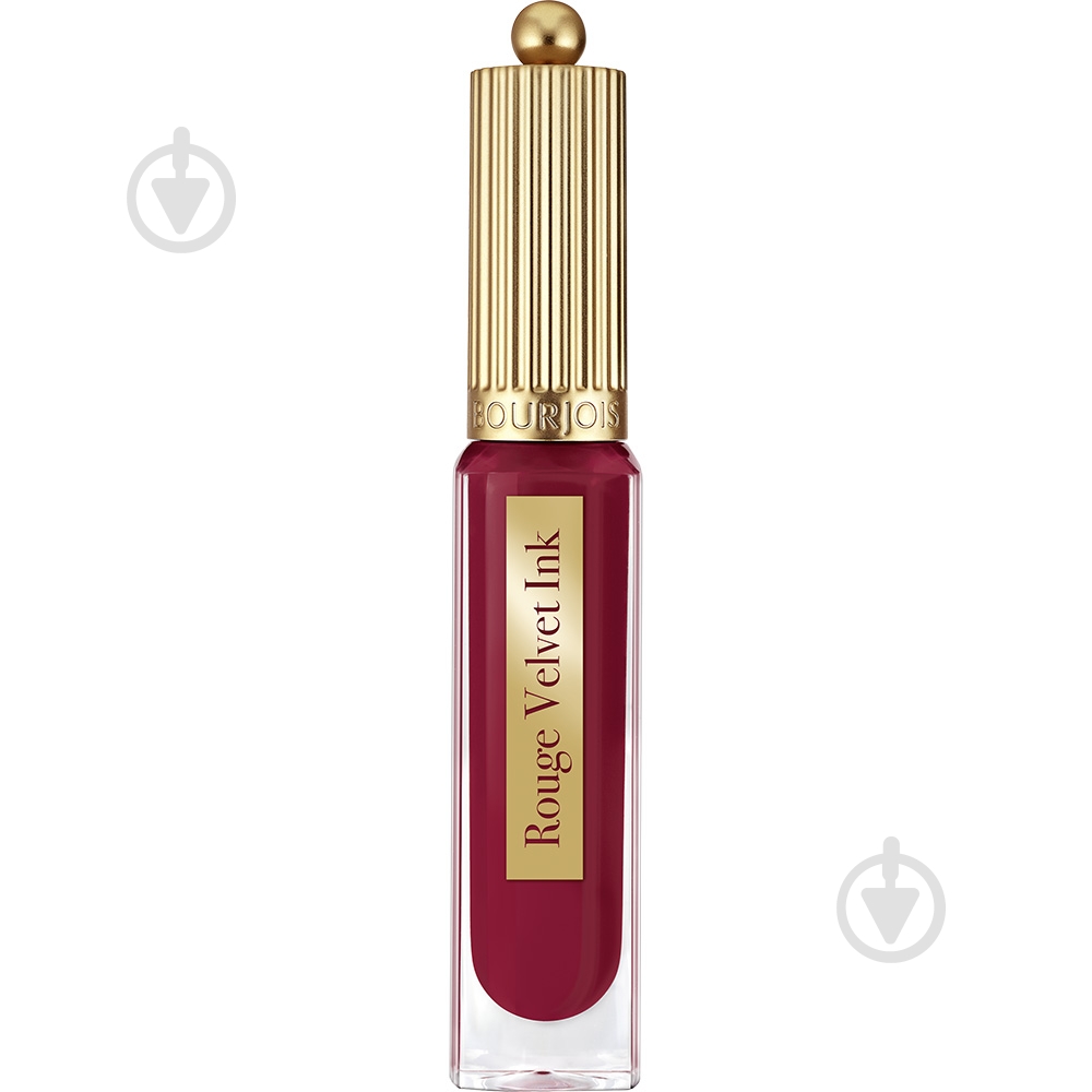 Помада рідка Bourjois Rouge Velvet Ink 10 Вишневий 3,5 мл - фото 1