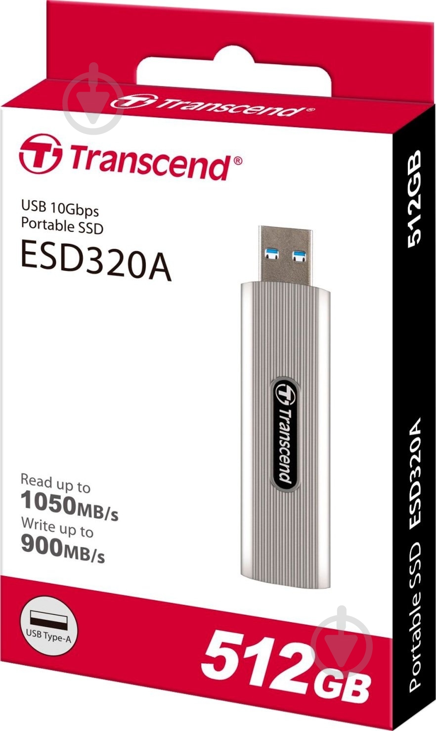 SSD-накопитель Transcend ESD320A 512GB USB 3.2 3D NAND (TS512GESD320A) - фото 5
