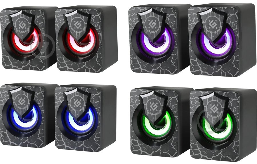 Акустическая система Defender 2.0 black Onyx (65038) - фото 6 Акустическая система Defender 2.0 black Onyx (65038) - фото 6